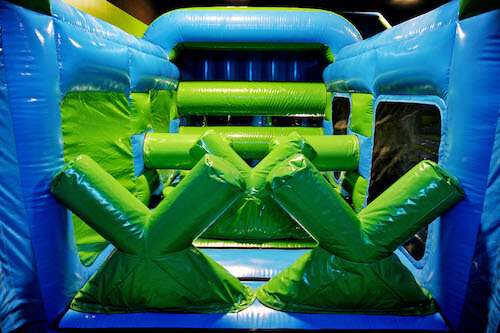 inflata race/obstacle course